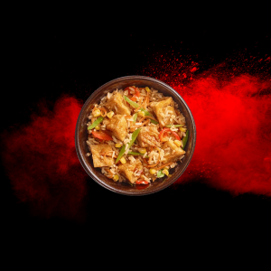 Cha Han Yasai (vg) from Wagamama menus and prices 2025, featuring vegan stir-fried rice with vegetables and plant-based seasonings.